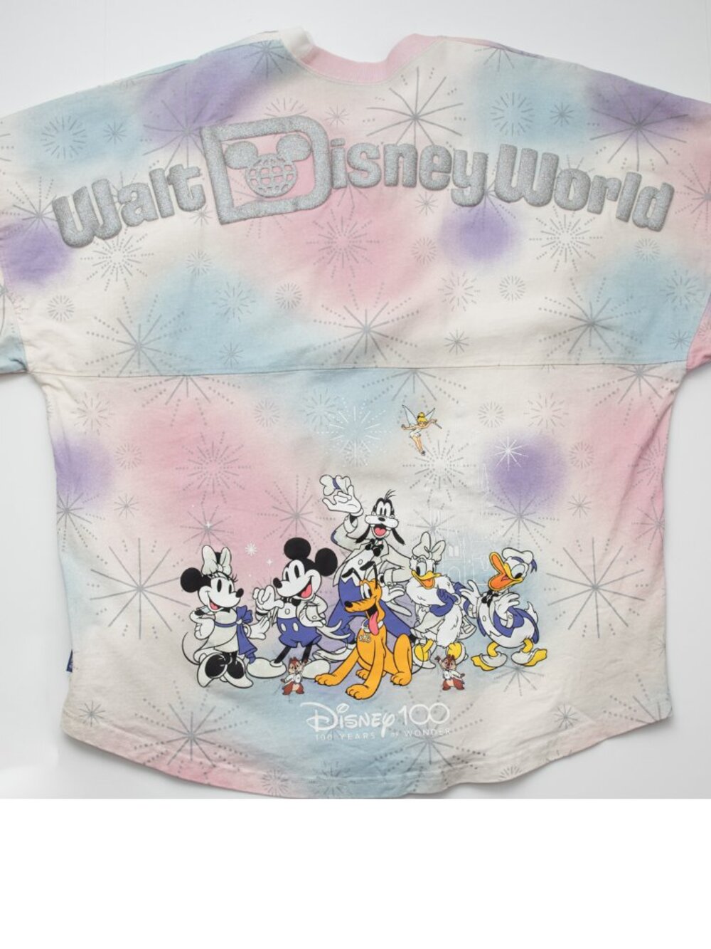 Disney World Disney100 Years of Wonder Mickey & Friends Spirit Jersey Size Large